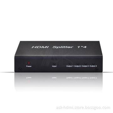 1 in 4 out  HDMI splitter  box